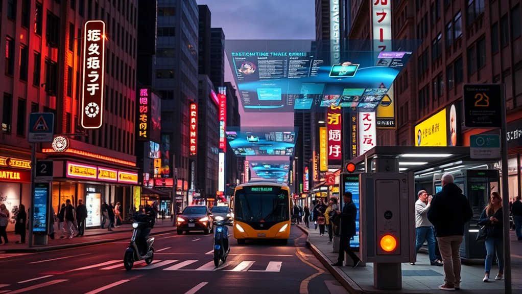 autonomous shuttles in pedestrian zones