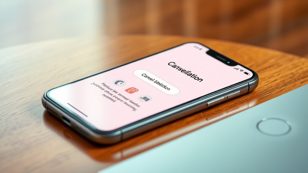 easy transparent cancellation procedures