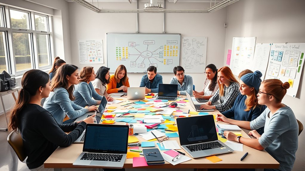 encourage open ended collaborative thinking