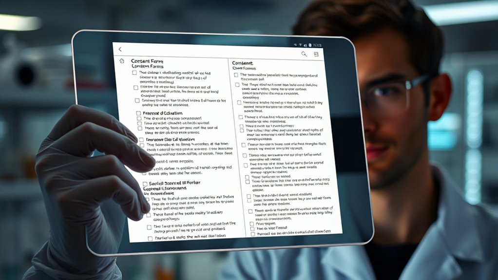 ensuring clear informed consent