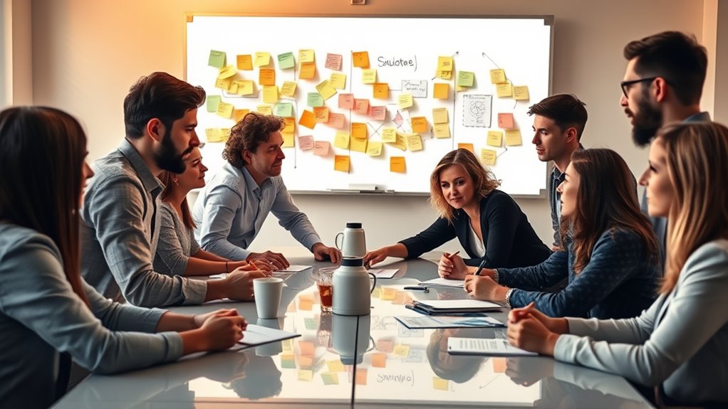 focused and productive brainstorming