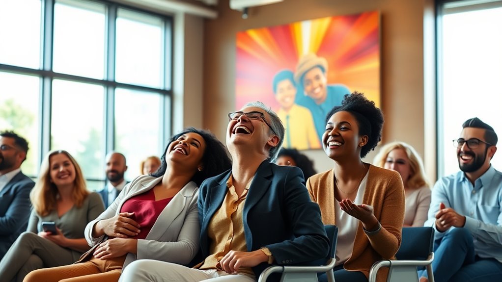 humor boosts group resilience