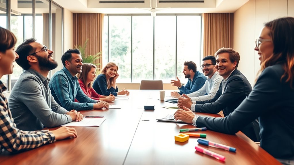 humor eases difficult conversations