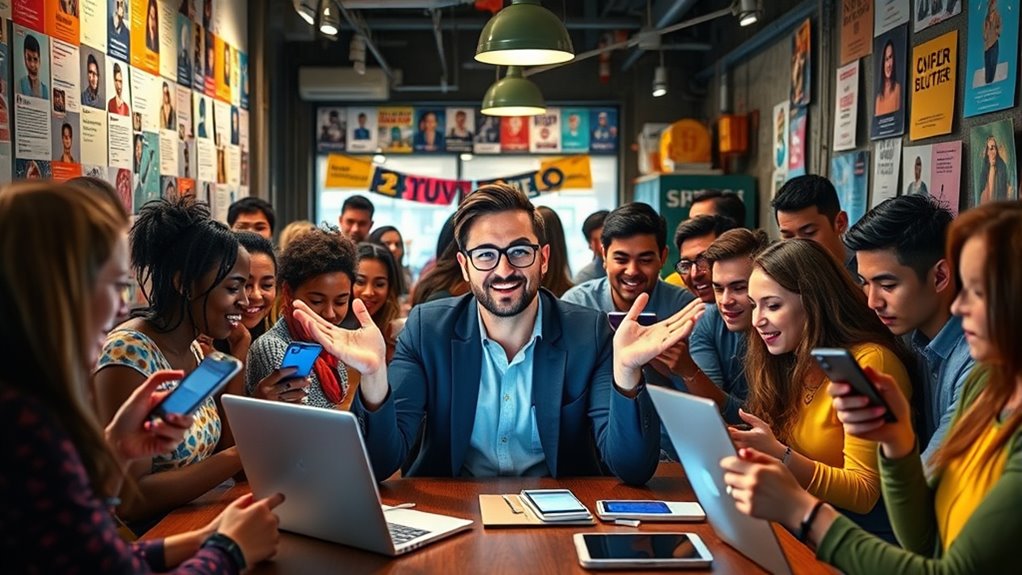 leverage social media outreach