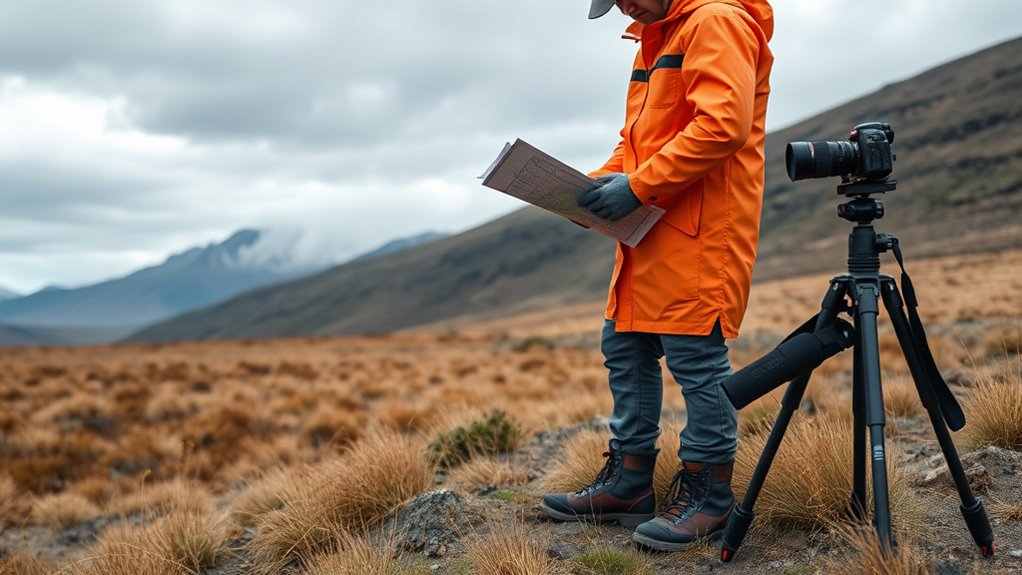 monitor weather and terrain