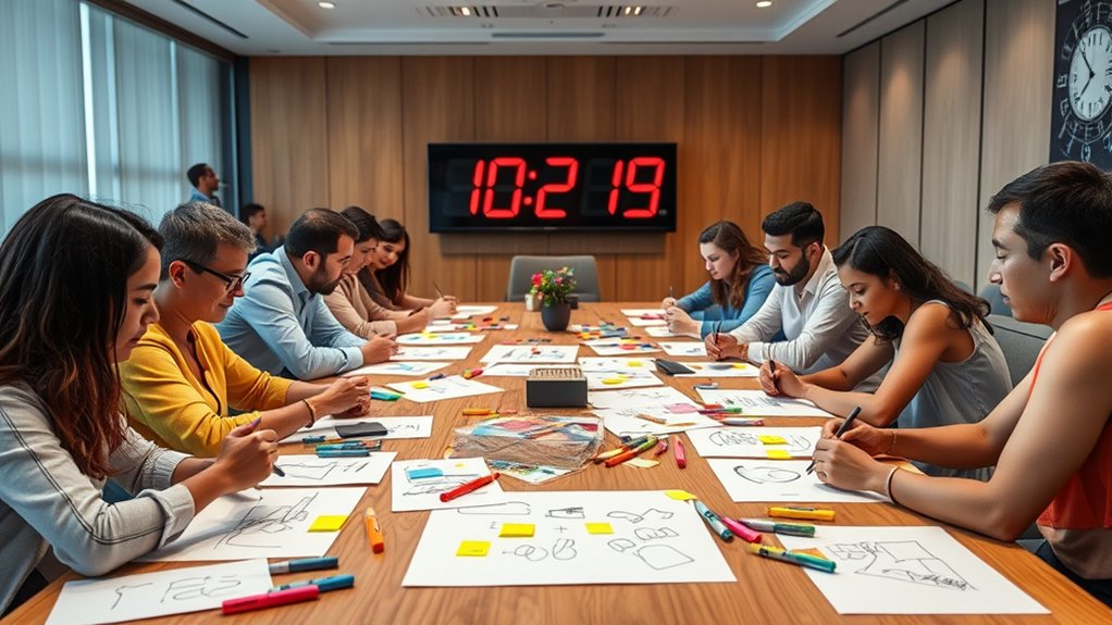 quick sketches boost team creativity