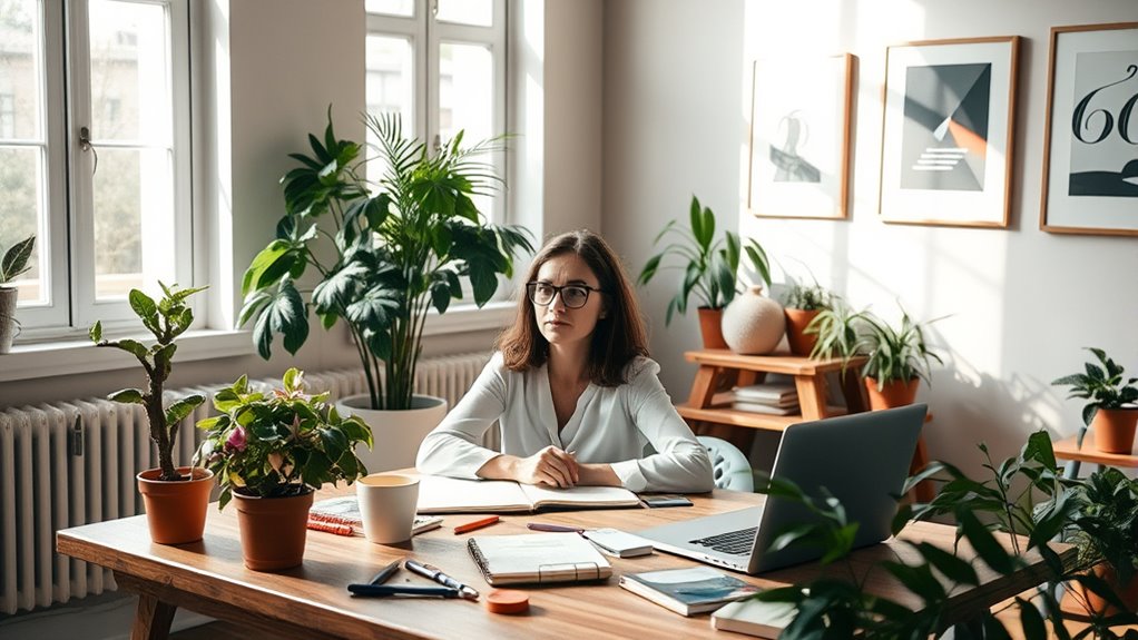 reflective creative space design