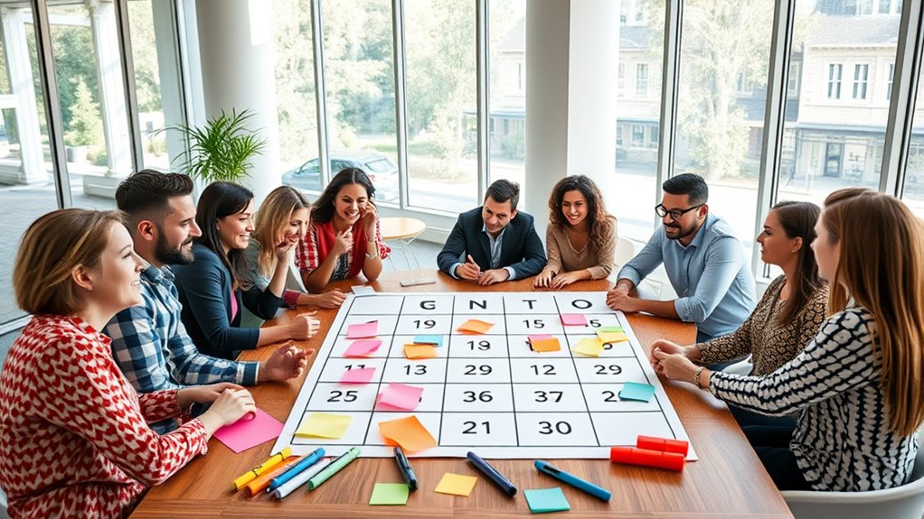 set clear goals encourage participation