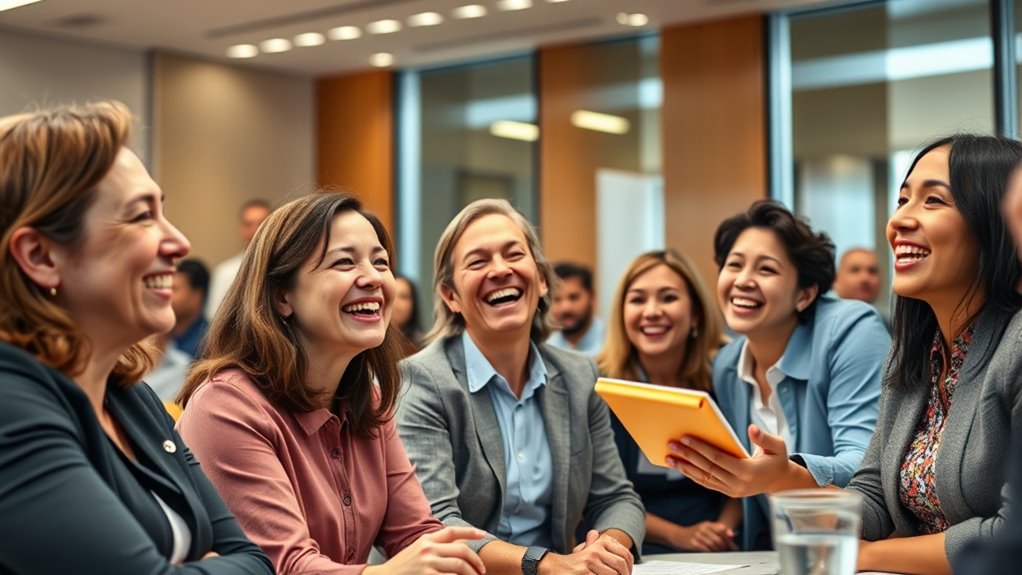 use humor to connect
