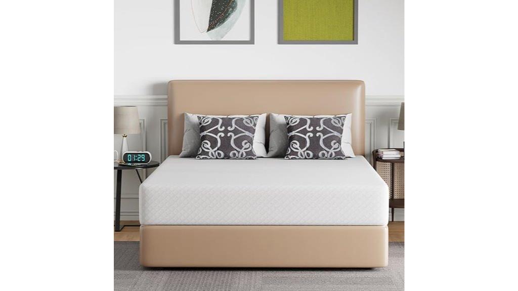 10 inch gel queen mattress