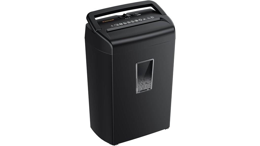10 sheet cross cut shredder
