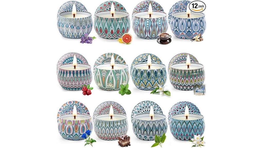 12 pack aromatherapy candles