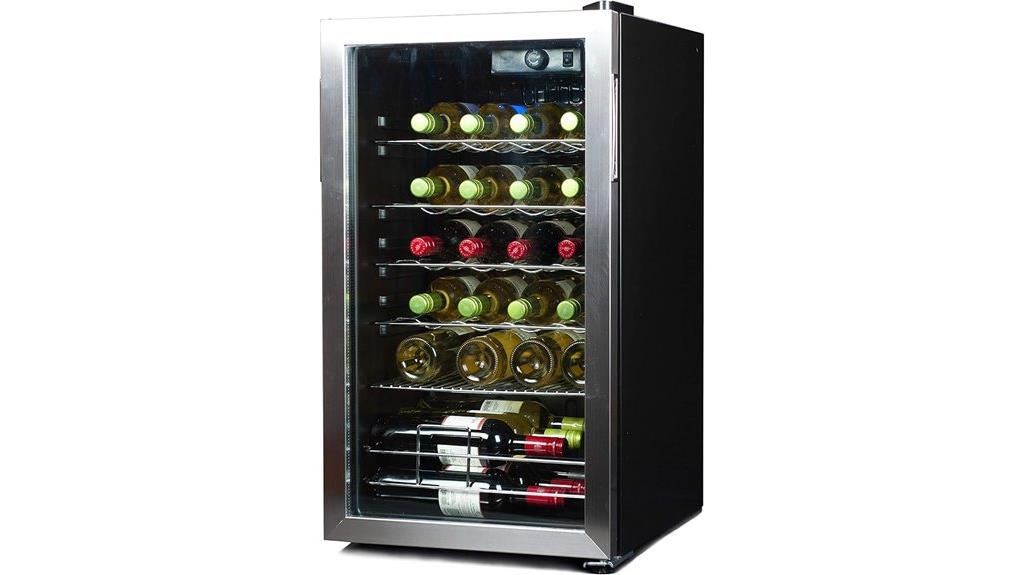 26 bottle wine cooler