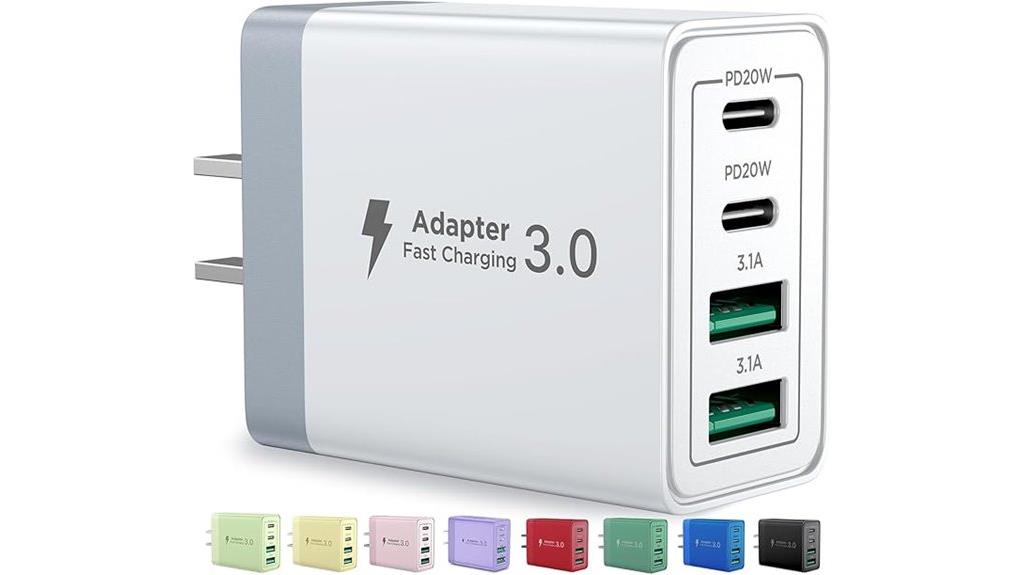 40w dual port charger