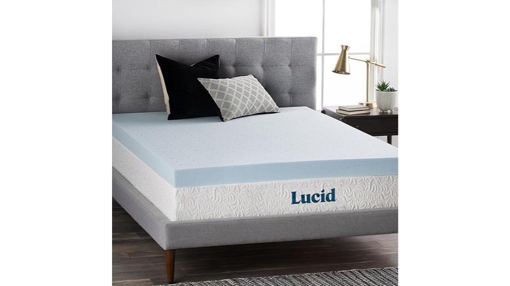 4 inch gel memory foam