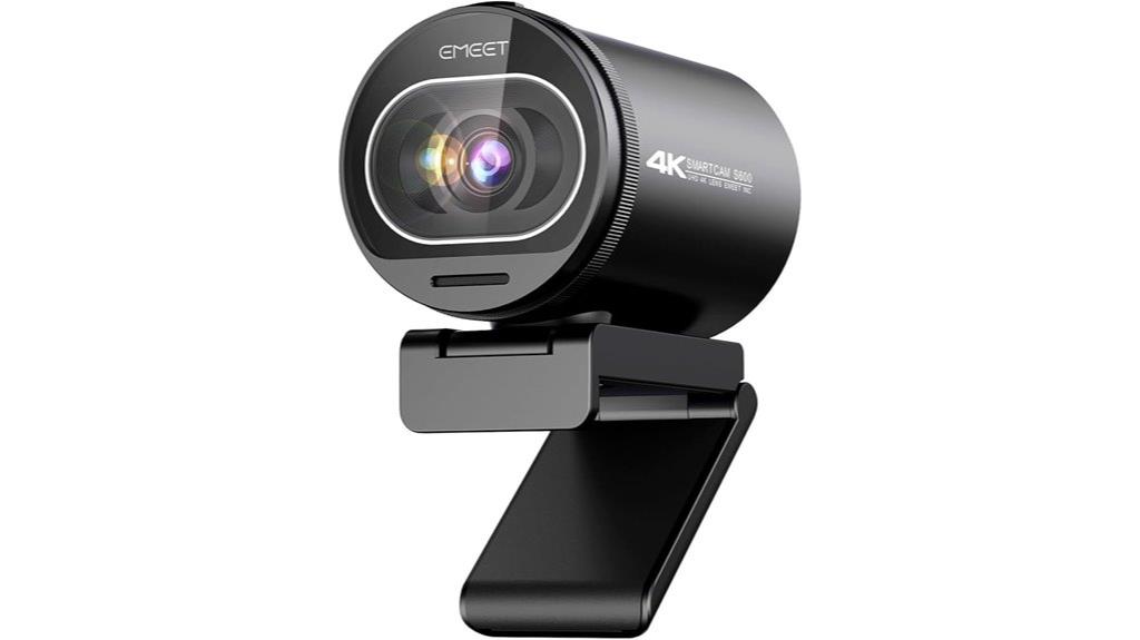 4k streaming webcam features