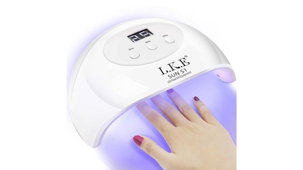 72w uv led nail lamp