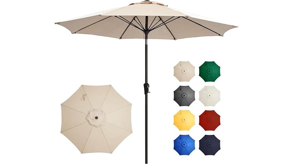 9ft patio umbrella