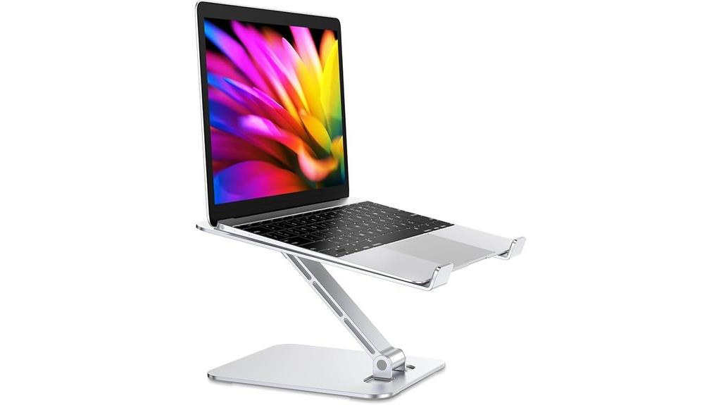 adjustable aluminum foldable stand