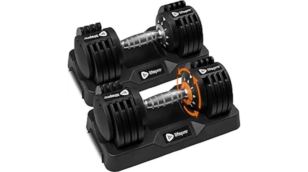 adjustable dumbbells 25 90lbs