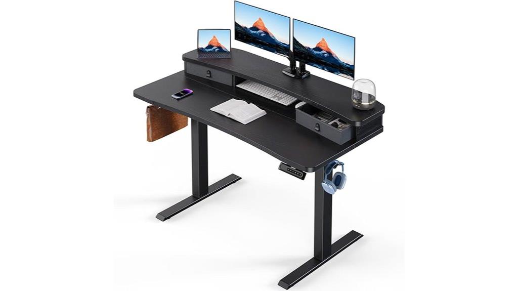 adjustable electric desk