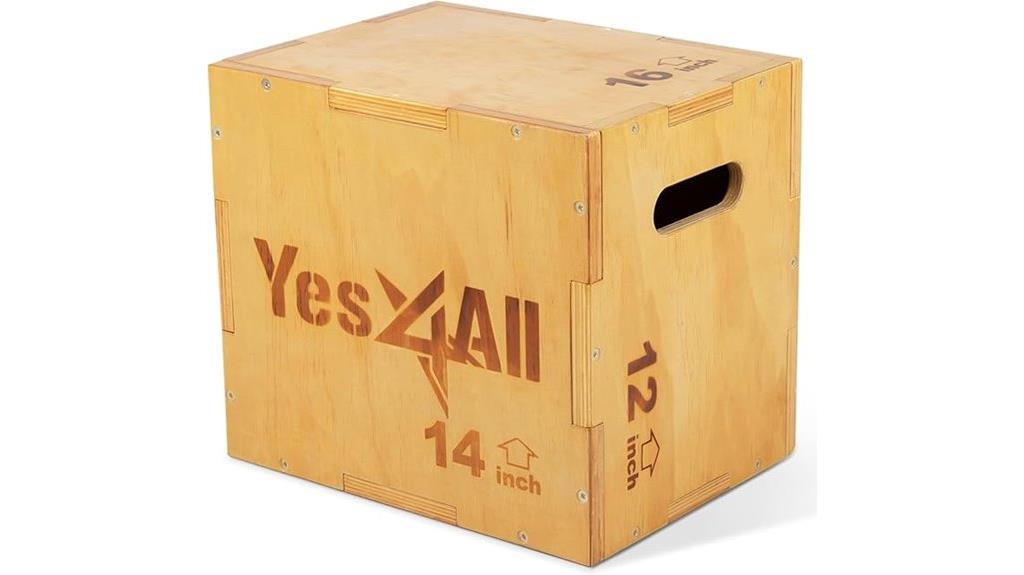 adjustable plyo box sizes