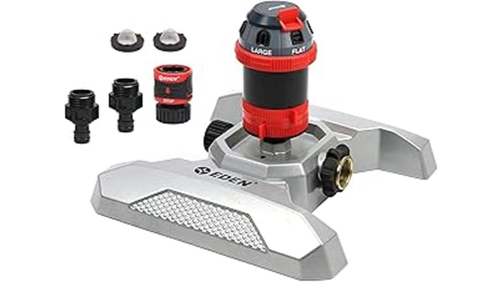 adjustable rotary sprinkler set