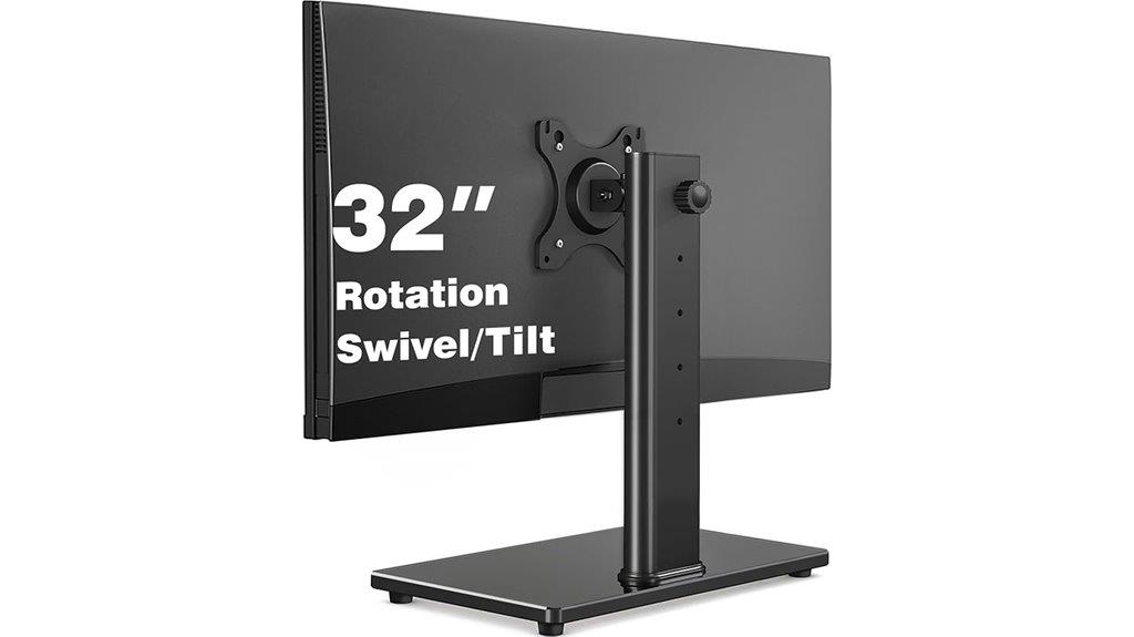 adjustable vesa monitor stand