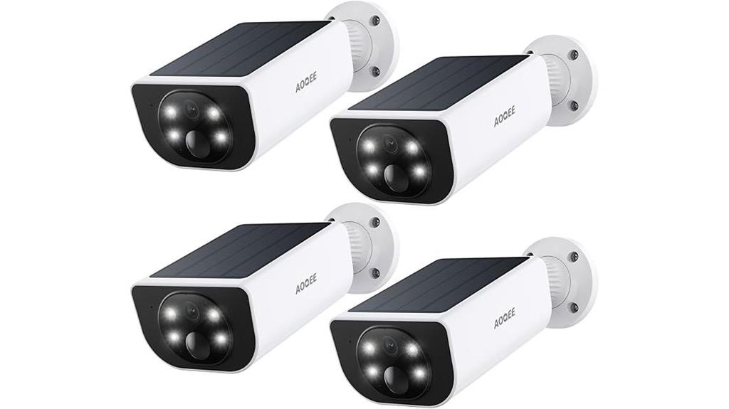 ai solar wireless camera