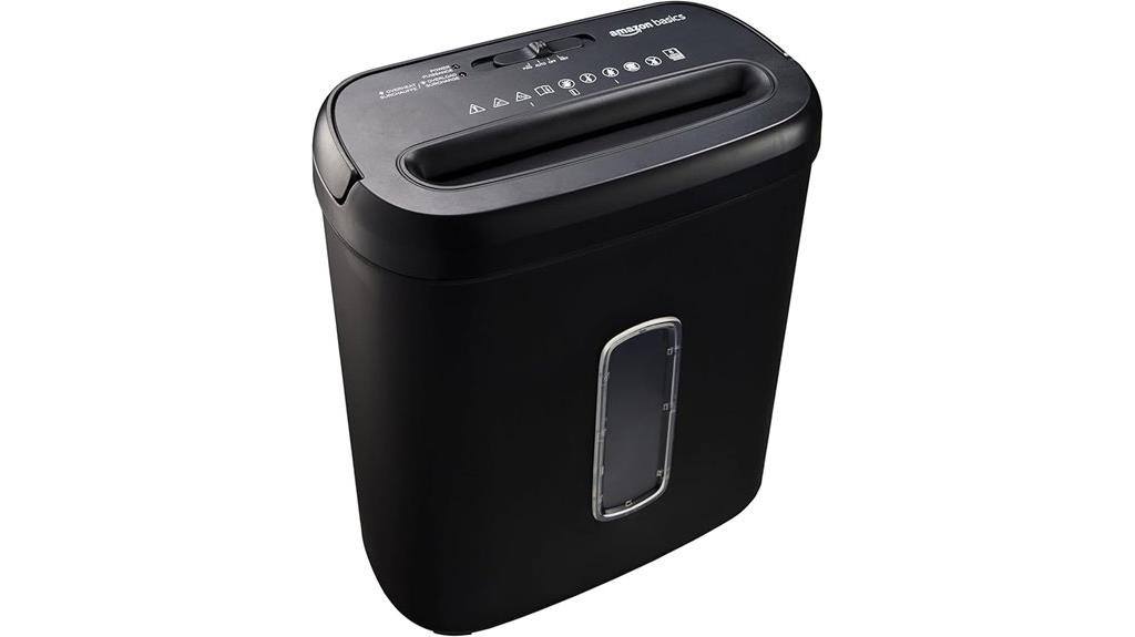 amazon basics shredder details