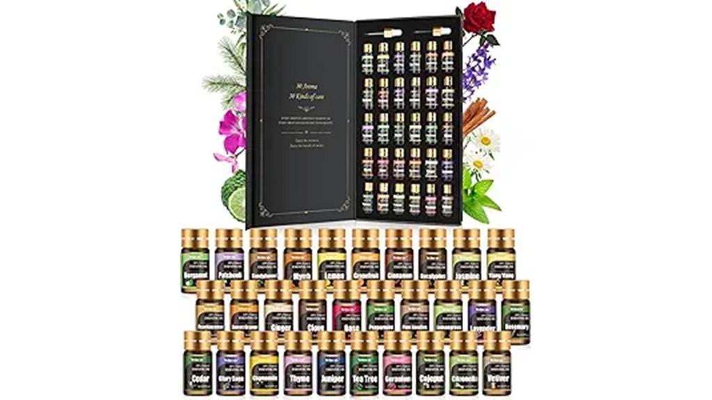 aromatherapy oil collection