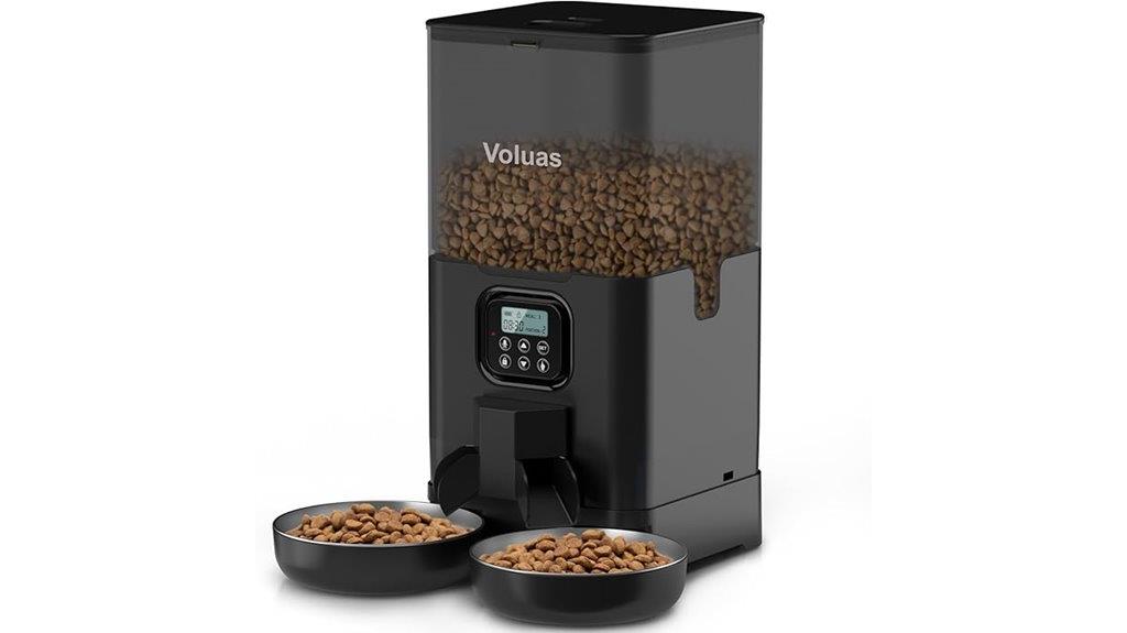 automatic double cat feeder