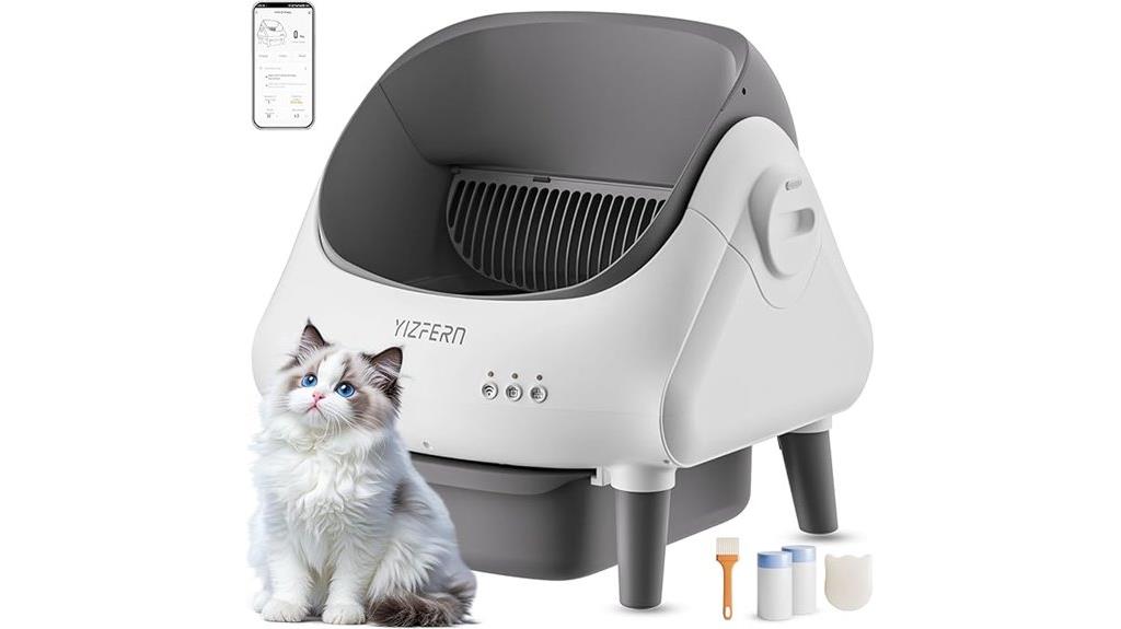 automatic multi cat litter box