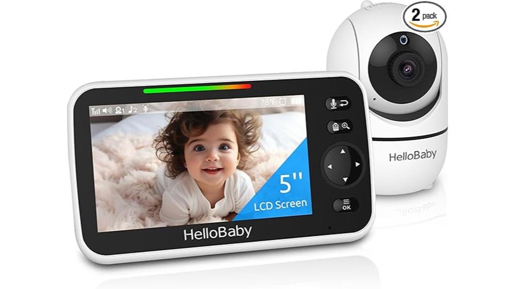 baby monitor with long lasting battery