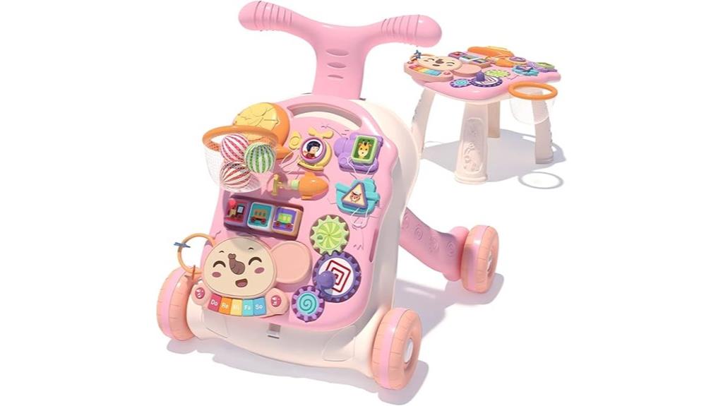 baby walker with activity center