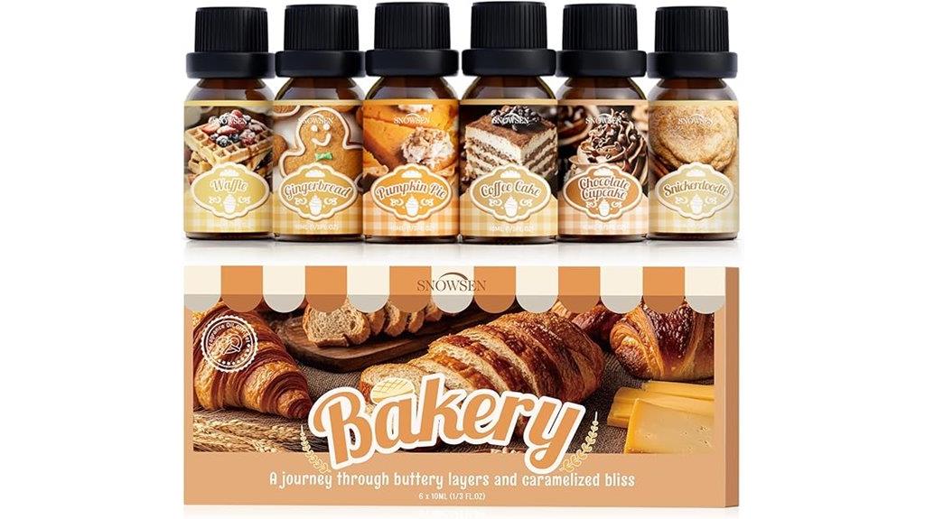 bakery scent diffuser set