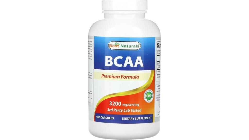 best naturals bcaa capsules