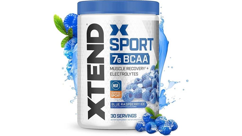 blue raspberry bcaa powder