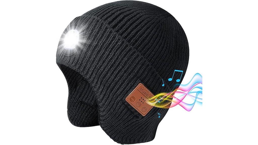 bluetooth beanie with lights
