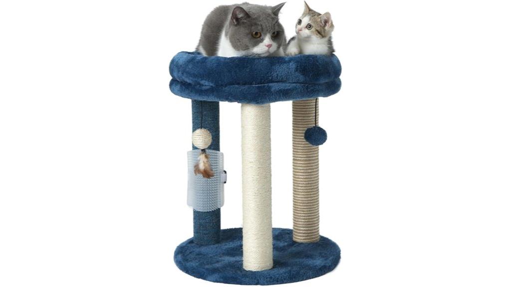 cat tree with tower