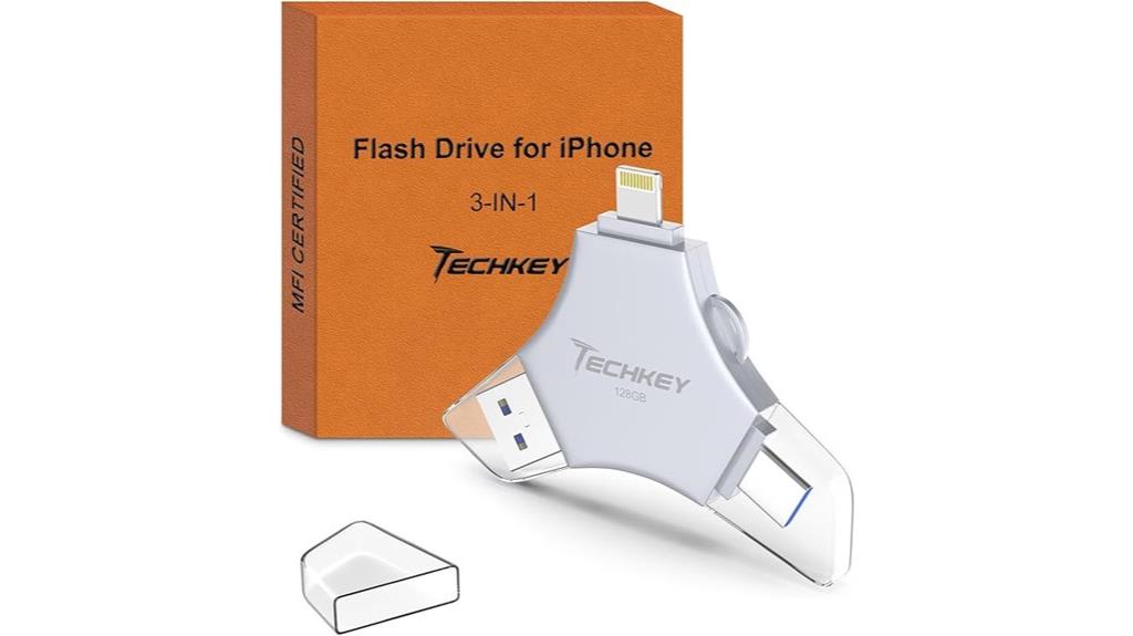 certified 128gb usb drive