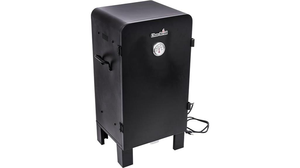 char broil black electric smoker