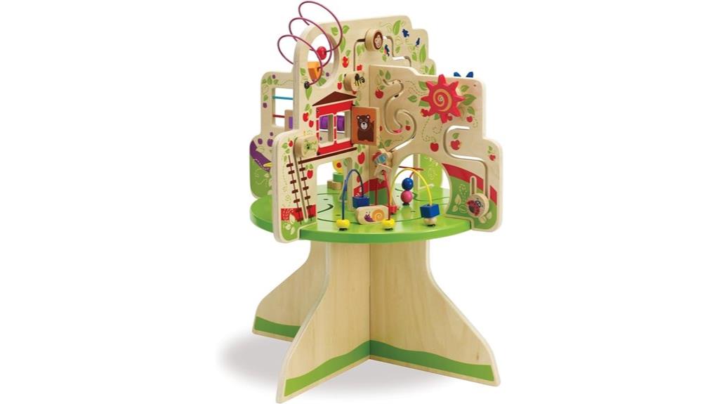 children s wooden play center