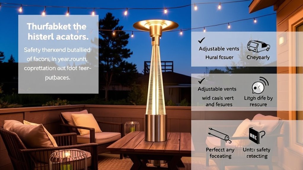 choosing effective patio heaters