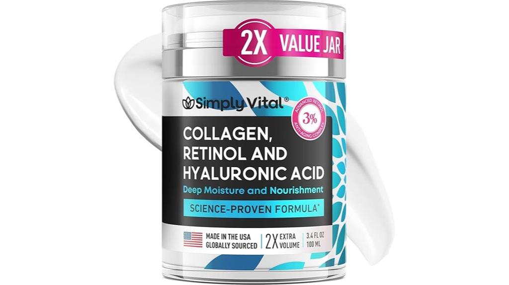 collagen retinol hyaluronic face