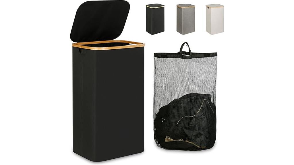 collapsible 110l laundry hamper