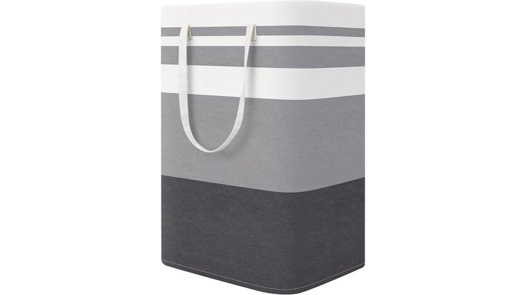collapsible laundry basket handles