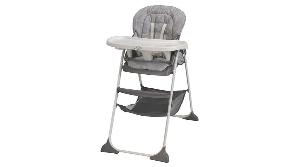 compact lightweight feeding chair