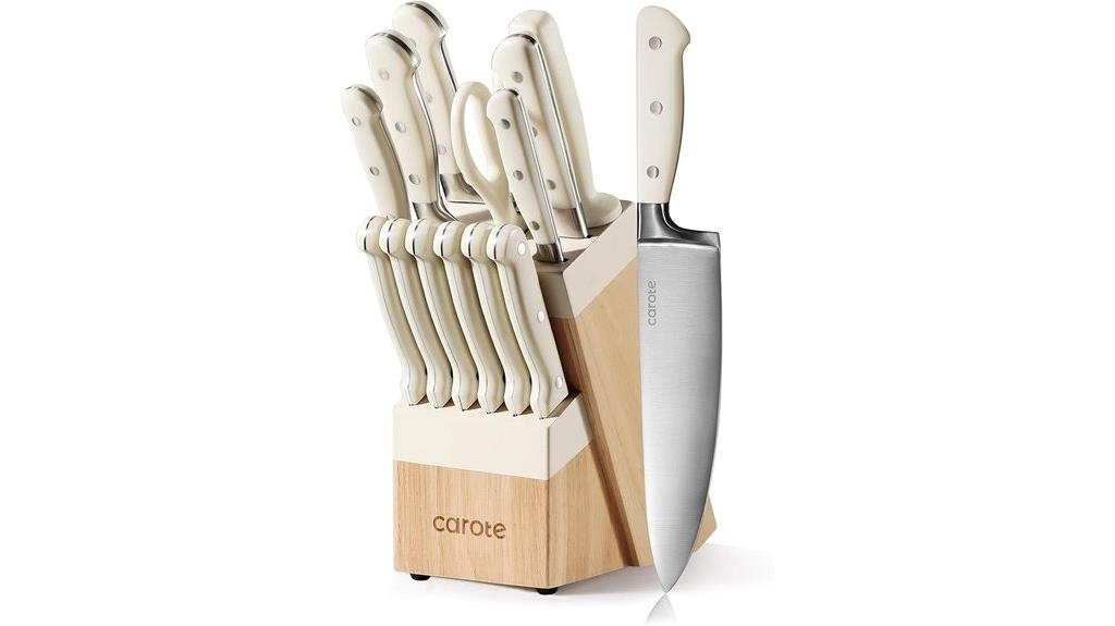 complete kitchen knife collection