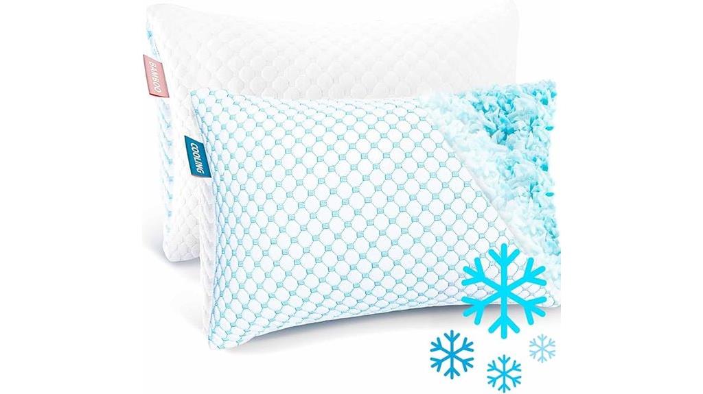 cooling pillow pack two